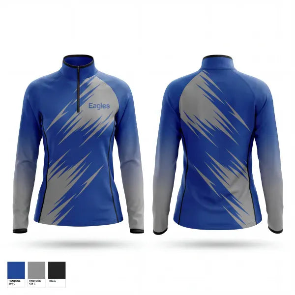 Quarter Zip Jacket, Eagles, Men's Basketball, Teamtime, Team time, sublimation, custom sports apparel, team uniforms, spirit wear, spiritwear, sports uniforms, custom shirts, team store, custom team store, fundraiser sports, apparel fundraiser