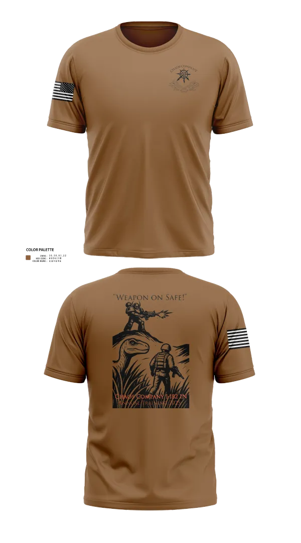Old School Cotton Feel Shirt, C co. 1-182 IN, , Teamtime, Team time, sublimation, custom sports apparel, team uniforms, spirit wear, spiritwear, sports uniforms, custom shirts, team store, custom team store, fundraiser sports, apparel fundraiser