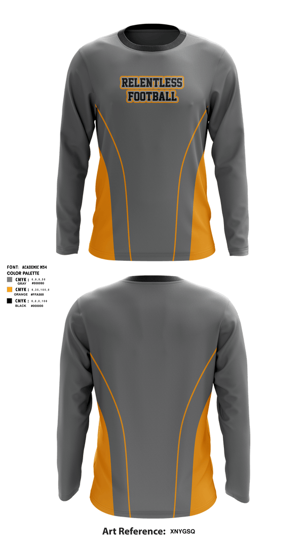 Long Sleeve Performance Shirt, Relentless, Football, Teamtime, Team time, sublimation, custom sports apparel, team uniforms, spirit wear, spiritwear, sports uniforms, custom shirts, team store, custom team store, fundraiser sports, apparel fundraiser