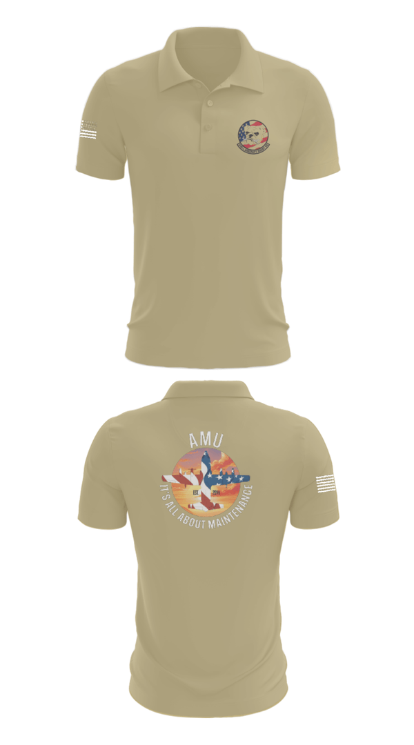 Short Sleeve Performance Polo, 910th AMU, Air Force, Teamtime, Team time, sublimation, custom sports apparel, team uniforms, spirit wear, spiritwear, sports uniforms, custom shirts, team store, custom team store, fundraiser sports, apparel fundraiser
