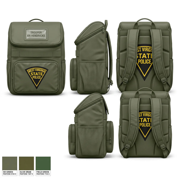 Gear Bag, West Virginia State Police, Police, Teamtime, Team time, sublimation, custom sports apparel, team uniforms, spirit wear, spiritwear, sports uniforms, custom shirts, team store, custom team store, fundraiser sports, apparel fundraiser
