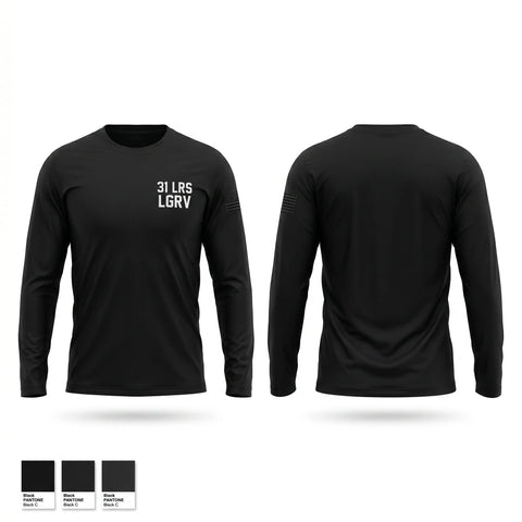Long Sleeve Performance Shirt, 31 LRS LGRV, Air Force, Teamtime, Team time, sublimation, custom sports apparel, team uniforms, spirit wear, spiritwear, sports uniforms, custom shirts, team store, custom team store, fundraiser sports, apparel fundraiser