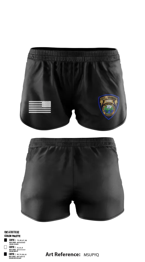Ranger Panties, Branson Police Department, Police, Teamtime, Team time, sublimation, custom sports apparel, team uniforms, spirit wear, spiritwear, sports uniforms, custom shirts, team store, custom team store, fundraiser sports, apparel fundraiser