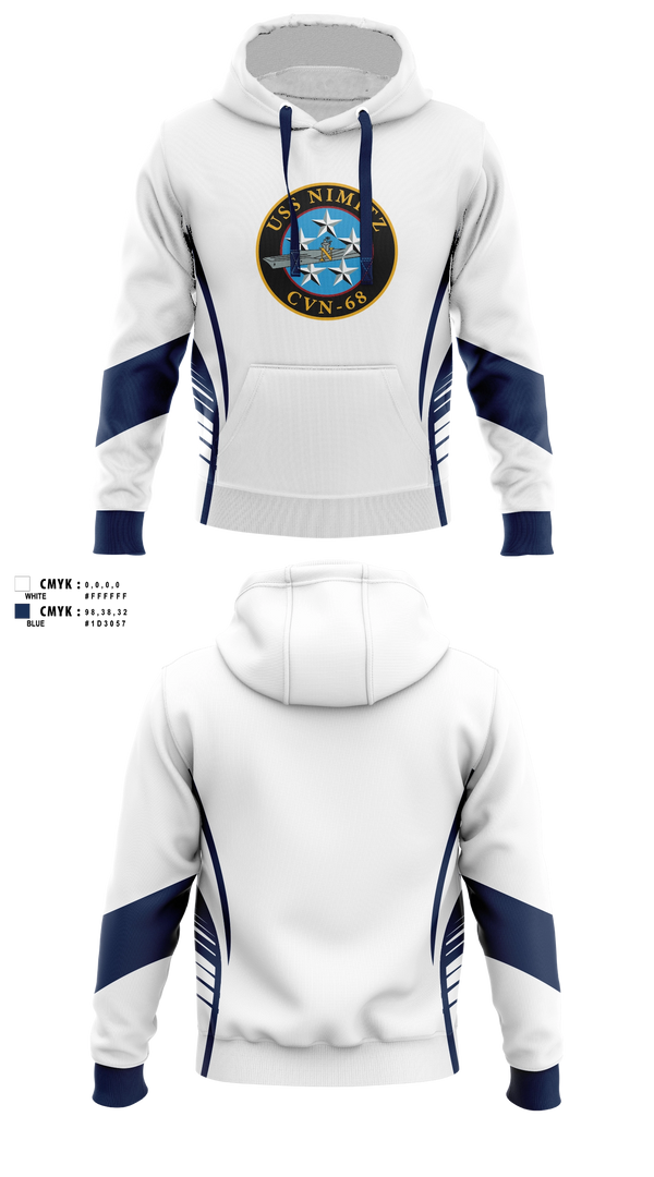 Hoodie, USS NIMITZ, Men's Soccer, Teamtime, Team time, sublimation, custom sports apparel, team uniforms, spirit wear, spiritwear, sports uniforms, custom shirts, team store, custom team store, fundraiser sports, apparel fundraiser