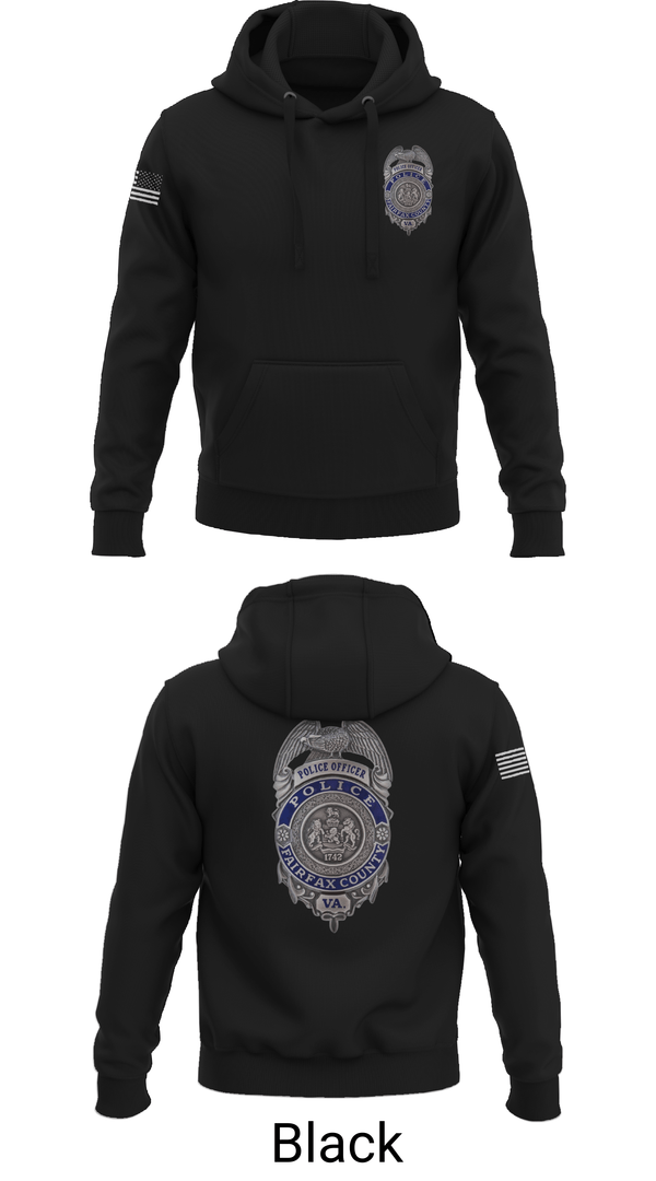 Hoodie, Reston Midnights B Squad, Police, Teamtime, Team time, sublimation, custom sports apparel, team uniforms, spirit wear, spiritwear, sports uniforms, custom shirts, team store, custom team store, fundraiser sports, apparel fundraiser