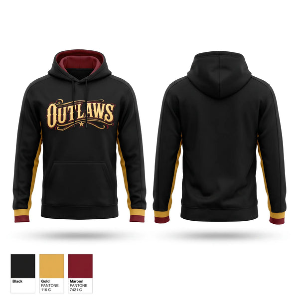 Hoodie, Outlaws, Softball, Teamtime, Team time, sublimation, custom sports apparel, team uniforms, spirit wear, spiritwear, sports uniforms, custom shirts, team store, custom team store, fundraiser sports, apparel fundraiser