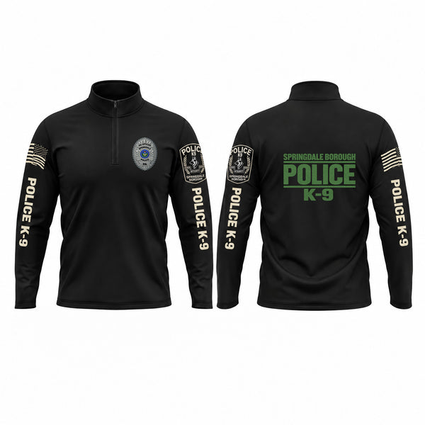 Windbreaker, Springdale Borough Police K9, Police, Teamtime, Team time, sublimation, custom sports apparel, team uniforms, spirit wear, spiritwear, sports uniforms, custom shirts, team store, custom team store, fundraiser sports, apparel fundraiser