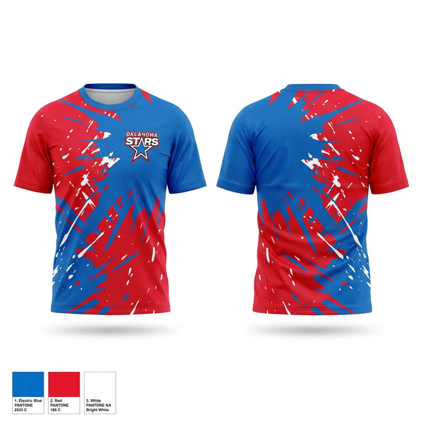 Football Jersey, Oklahoma stars, Softball, Teamtime, Team time, sublimation, custom sports apparel, team uniforms, spirit wear, spiritwear, sports uniforms, custom shirts, team store, custom team store, fundraiser sports, apparel fundraiser