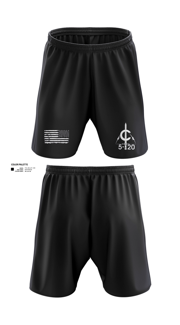 Athletic Shorts With Pockets, 2/C Sicarios, Army, Teamtime, Team time, sublimation, custom sports apparel, team uniforms, spirit wear, spiritwear, sports uniforms, custom shirts, team store, custom team store, fundraiser sports, apparel fundraiser