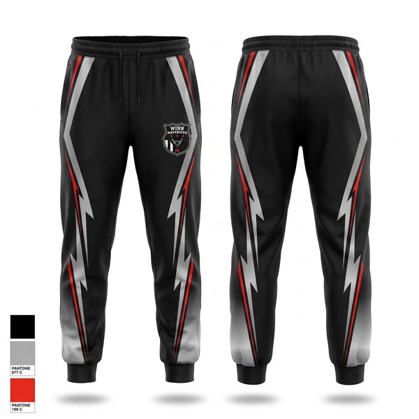 Sweatpants, Eagle Pass Winn HS, Men's Soccer, Teamtime, Team time, sublimation, custom sports apparel, team uniforms, spirit wear, spiritwear, sports uniforms, custom shirts, team store, custom team store, fundraiser sports, apparel fundraiser