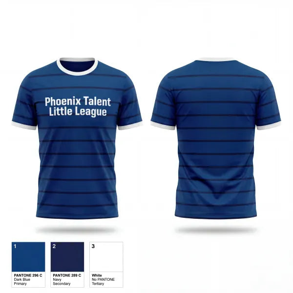 Old School Cotton Feel Shirt, Phoenix Talent Little League, Baseball, Teamtime, Team time, sublimation, custom sports apparel, team uniforms, spirit wear, spiritwear, sports uniforms, custom shirts, team store, custom team store, fundraiser sports, apparel fundraiser