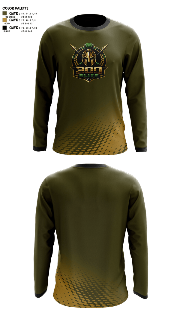 Long Sleeve Performance Shirt, 300 Elite, , Teamtime, Team time, sublimation, custom sports apparel, team uniforms, spirit wear, spiritwear, sports uniforms, custom shirts, team store, custom team store, fundraiser sports, apparel fundraiser