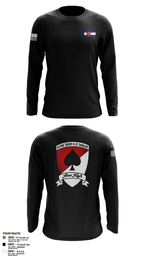 Long Sleeve Performance Shirt, A-TRP 6-17 ACS, , Teamtime, Team time, sublimation, custom sports apparel, team uniforms, spirit wear, spiritwear, sports uniforms, custom shirts, team store, custom team store, fundraiser sports, apparel fundraiser