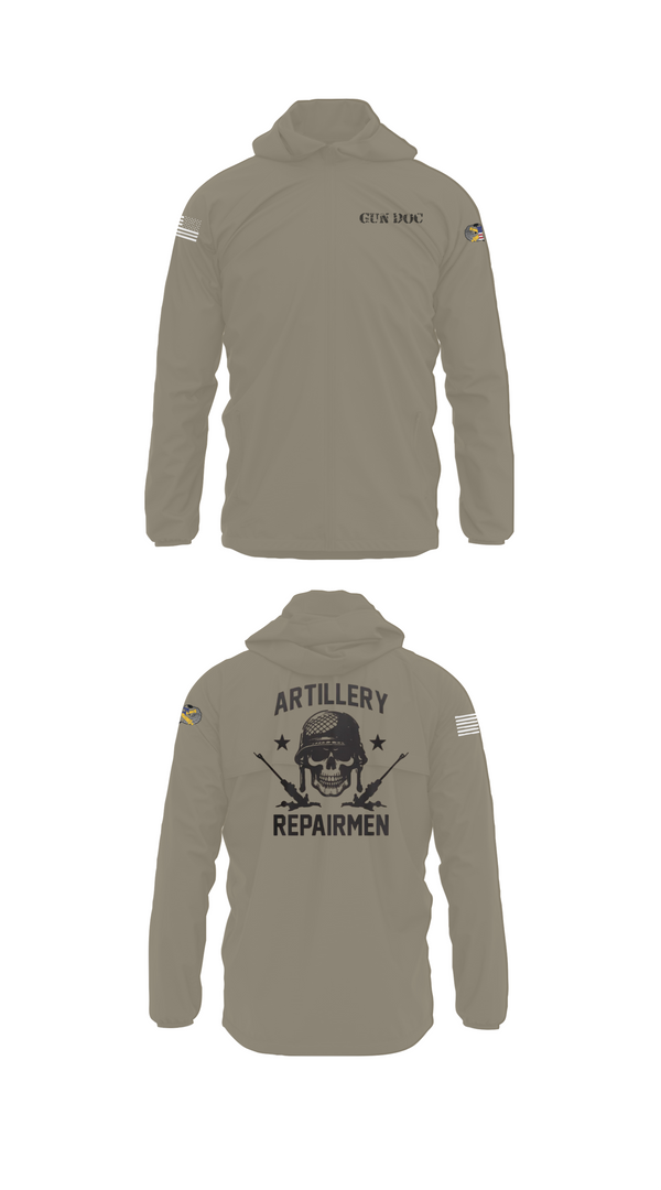 Windbreaker, ARMT 1-320th Field Artillery, Army, Teamtime, Team time, sublimation, custom sports apparel, team uniforms, spirit wear, spiritwear, sports uniforms, custom shirts, team store, custom team store, fundraiser sports, apparel fundraiser