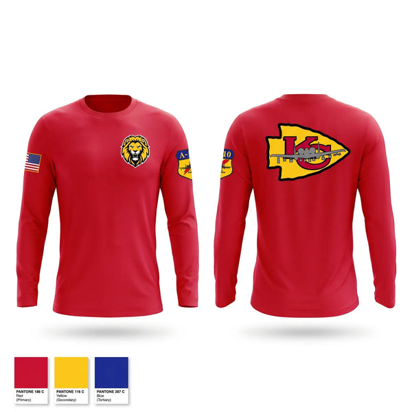 Long Sleeve Performance Shirt, 303 FS, Air Force, Teamtime, Team time, sublimation, custom sports apparel, team uniforms, spirit wear, spiritwear, sports uniforms, custom shirts, team store, custom team store, fundraiser sports, apparel fundraiser