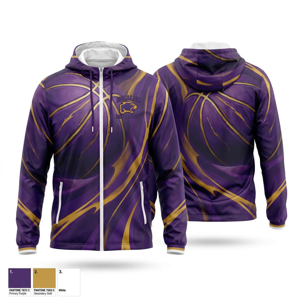 Windbreaker, Escalon Cougars, Men's Basketball, Teamtime, Team time, sublimation, custom sports apparel, team uniforms, spirit wear, spiritwear, sports uniforms, custom shirts, team store, custom team store, fundraiser sports, apparel fundraiser