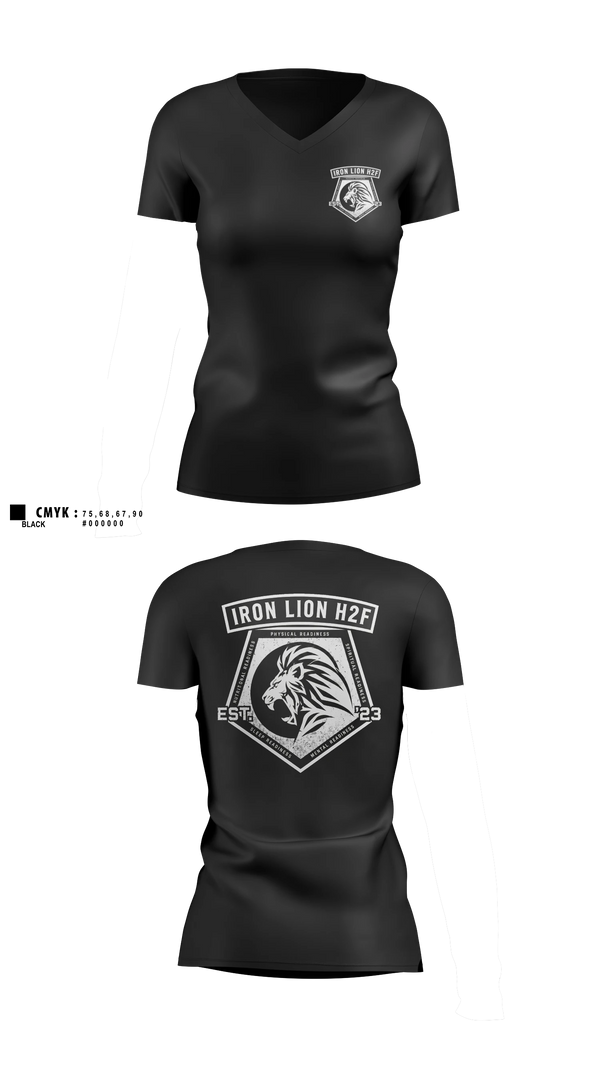 Womens Short Sleeve Vneck Shirt, 35th CSB H2F, Army, Teamtime, Team time, sublimation, custom sports apparel, team uniforms, spirit wear, spiritwear, sports uniforms, custom shirts, team store, custom team store, fundraiser sports, apparel fundraiser
