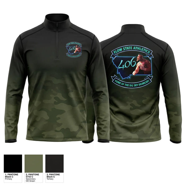 Quarter Zip Jacket, Flow State Athletics, , Teamtime, Team time, sublimation, custom sports apparel, team uniforms, spirit wear, spiritwear, sports uniforms, custom shirts, team store, custom team store, fundraiser sports, apparel fundraiser