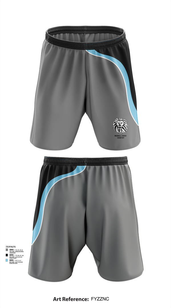 Athletic Shorts With Pockets, Warhill Cross Country, Cross Country, Teamtime, Team time, sublimation, custom sports apparel, team uniforms, spirit wear, spiritwear, sports uniforms, custom shirts, team store, custom team store, fundraiser sports, apparel fundraiser