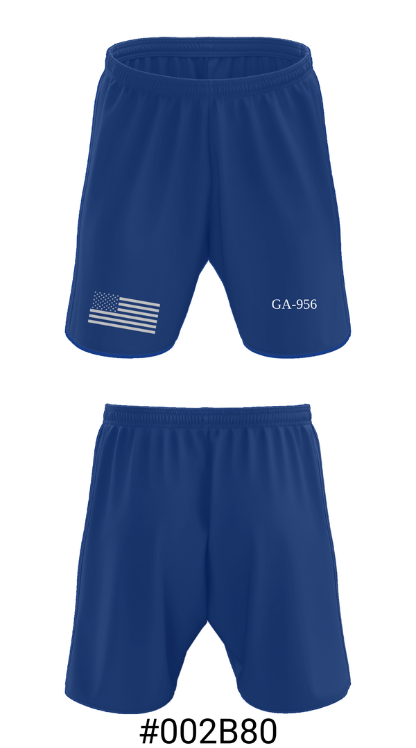 Athletic Shorts With Pockets, GA-956, Air Force, Teamtime, Team time, sublimation, custom sports apparel, team uniforms, spirit wear, spiritwear, sports uniforms, custom shirts, team store, custom team store, fundraiser sports, apparel fundraiser