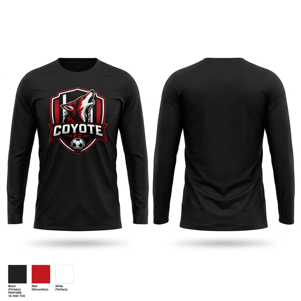 Long Sleeve Performance Shirt, Los Coyotes, Men's Soccer, Teamtime, Team time, sublimation, custom sports apparel, team uniforms, spirit wear, spiritwear, sports uniforms, custom shirts, team store, custom team store, fundraiser sports, apparel fundraiser