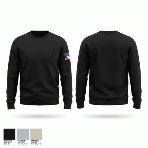 Crew Neck Sweatshirt, Kermit volunteer Fire Department, Fire Department, Teamtime, Team time, sublimation, custom sports apparel, team uniforms, spirit wear, spiritwear, sports uniforms, custom shirts, team store, custom team store, fundraiser sports, apparel fundraiser