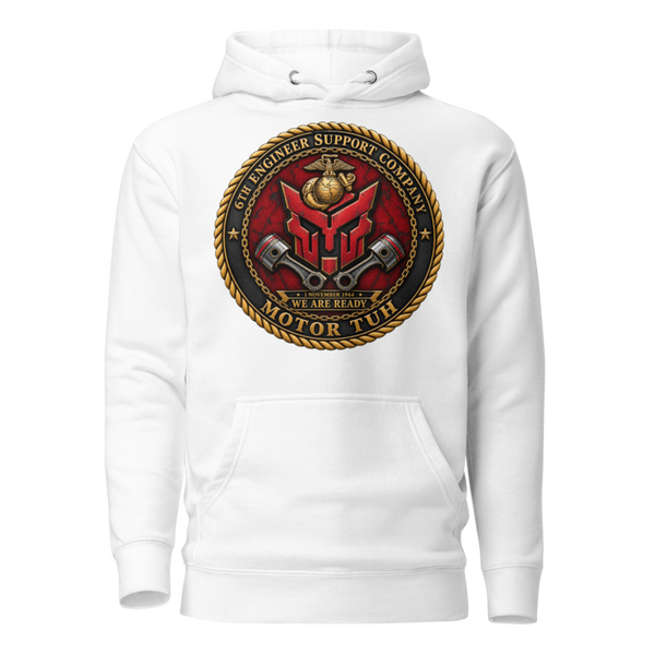 Unisex Hoodie - 1 - White