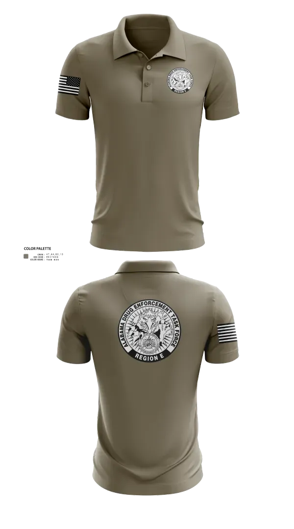 Short Sleeve Performance Polo, Alabama Drug Enforcement Task Force, Police, Teamtime, Team time, sublimation, custom sports apparel, team uniforms, spirit wear, spiritwear, sports uniforms, custom shirts, team store, custom team store, fundraiser sports, apparel fundraiser