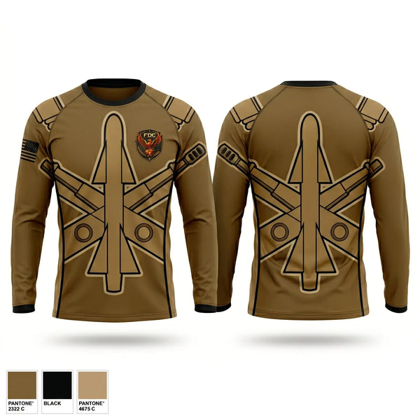 Long Sleeve Performance Shirt, FDC, HHB/3-2 ADA BN, Army, Teamtime, Team time, sublimation, custom sports apparel, team uniforms, spirit wear, spiritwear, sports uniforms, custom shirts, team store, custom team store, fundraiser sports, apparel fundraiser