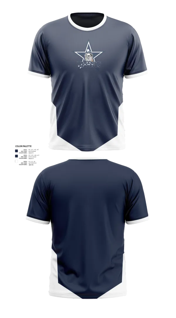 Short Sleeve Performance Shirt, Westside Cowboys Football and Cheer, , Teamtime, Team time, sublimation, custom sports apparel, team uniforms, spirit wear, spiritwear, sports uniforms, custom shirts, team store, custom team store, fundraiser sports, apparel fundraiser