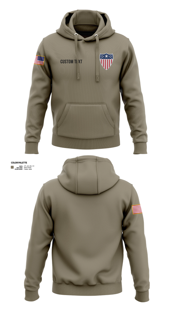 Hoodie, 38th RSG, Army, Teamtime, Team time, sublimation, custom sports apparel, team uniforms, spirit wear, spiritwear, sports uniforms, custom shirts, team store, custom team store, fundraiser sports, apparel fundraiser
