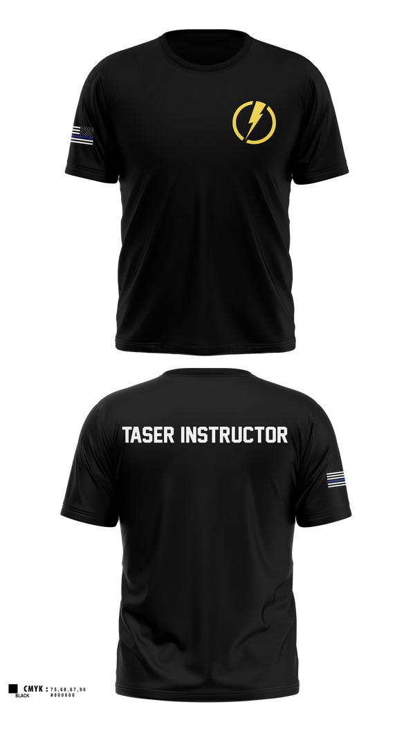 Short Sleeve Performance Shirt, U.S. Capitol Police Taser Instructors, Police, Teamtime, Team time, sublimation, custom sports apparel, team uniforms, spirit wear, spiritwear, sports uniforms, custom shirts, team store, custom team store, fundraiser sports, apparel fundraiser