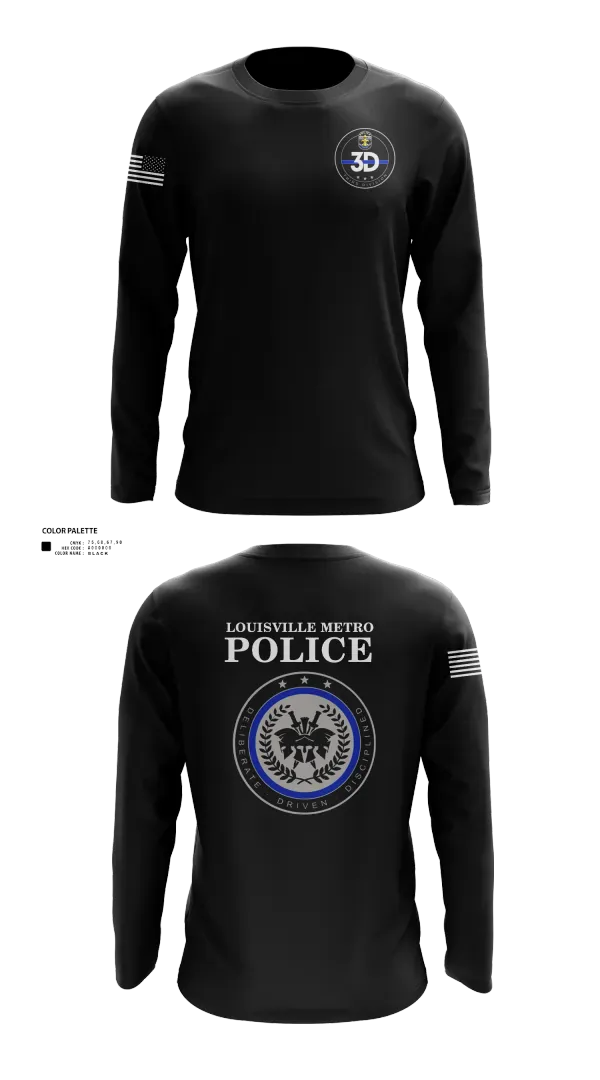 Long Sleeve Performance Shirt, 3rd Division CIU, Police, Teamtime, Team time, sublimation, custom sports apparel, team uniforms, spirit wear, spiritwear, sports uniforms, custom shirts, team store, custom team store, fundraiser sports, apparel fundraiser