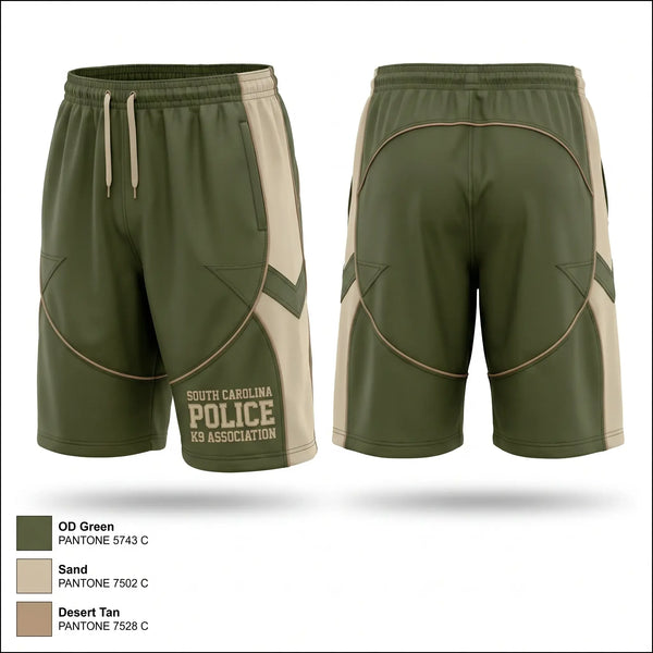 Athletic Shorts With Pockets, South Carolina Police K9 Association, Police, Teamtime, Team time, sublimation, custom sports apparel, team uniforms, spirit wear, spiritwear, sports uniforms, custom shirts, team store, custom team store, fundraiser sports, apparel fundraiser