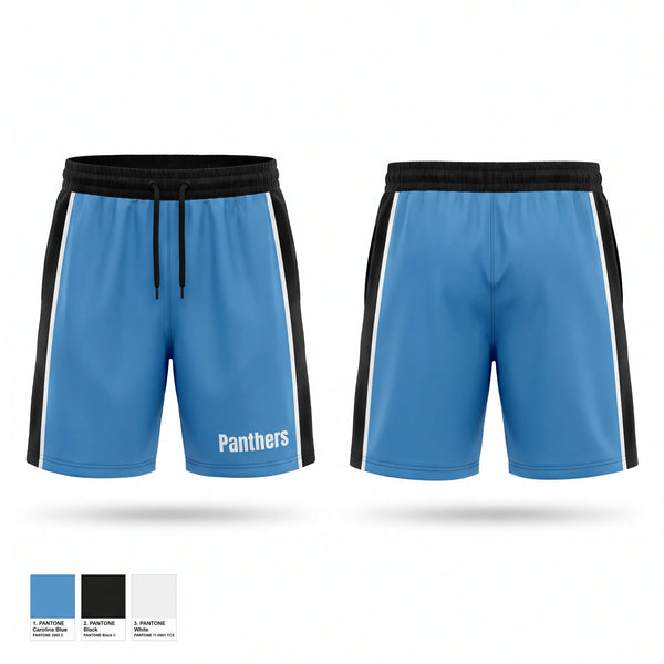 Athletic Shorts With Pockets, Panthers, Track & Field, Teamtime, Team time, sublimation, custom sports apparel, team uniforms, spirit wear, spiritwear, sports uniforms, custom shirts, team store, custom team store, fundraiser sports, apparel fundraiser