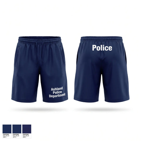 Athletic Shorts With Pockets, Ashland Police Department, Police, Teamtime, Team time, sublimation, custom sports apparel, team uniforms, spirit wear, spiritwear, sports uniforms, custom shirts, team store, custom team store, fundraiser sports, apparel fundraiser