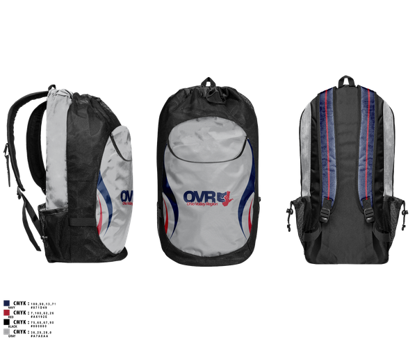 Gear Bag, Ohio Valley Region Volleyball, Women's Volleyball, Teamtime, Team time, sublimation, custom sports apparel, team uniforms, spirit wear, spiritwear, sports uniforms, custom shirts, team store, custom team store, fundraiser sports, apparel fundraiser