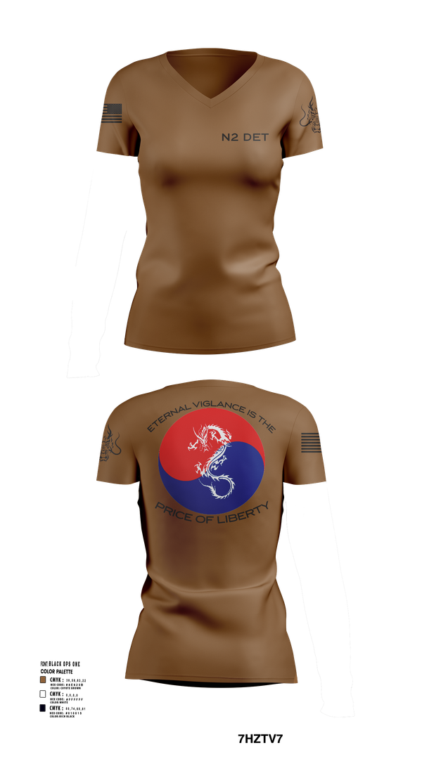 Womens Short Sleeve Vneck Shirt, CNFK DET CHINHAE, Navy, Teamtime, Team time, sublimation, custom sports apparel, team uniforms, spirit wear, spiritwear, sports uniforms, custom shirts, team store, custom team store, fundraiser sports, apparel fundraiser