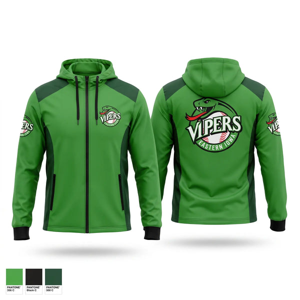 Windbreaker, Eastern Iowa Vipers, Baseball, Teamtime, Team time, sublimation, custom sports apparel, team uniforms, spirit wear, spiritwear, sports uniforms, custom shirts, team store, custom team store, fundraiser sports, apparel fundraiser