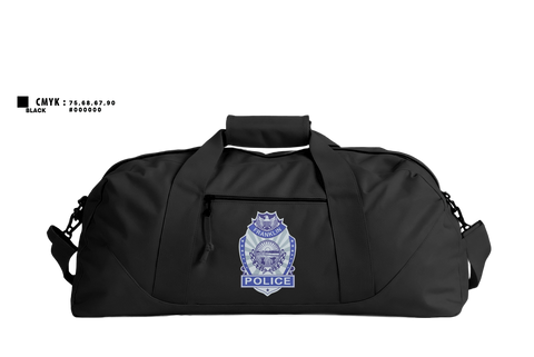Duffle Bag, Franklin Police K9, Police, Teamtime, Team time, sublimation, custom sports apparel, team uniforms, spirit wear, spiritwear, sports uniforms, custom shirts, team store, custom team store, fundraiser sports, apparel fundraiser