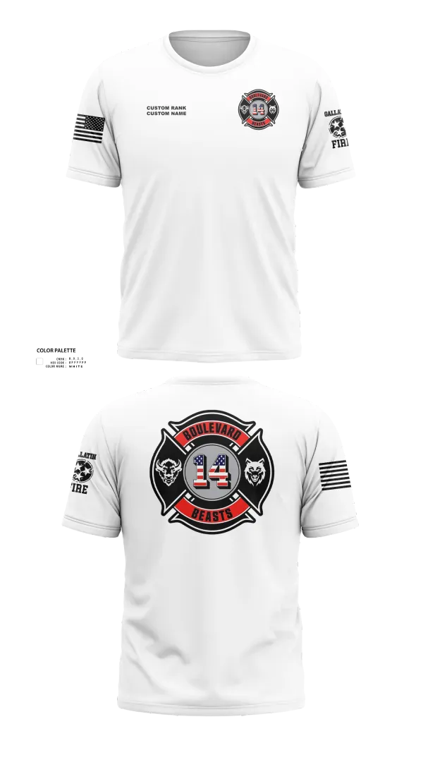 Short Sleeve Performance Shirt, Gallatin Fire Department Station 4, Fire Department, Teamtime, Team time, sublimation, custom sports apparel, team uniforms, spirit wear, spiritwear, sports uniforms, custom shirts, team store, custom team store, fundraiser sports, apparel fundraiser