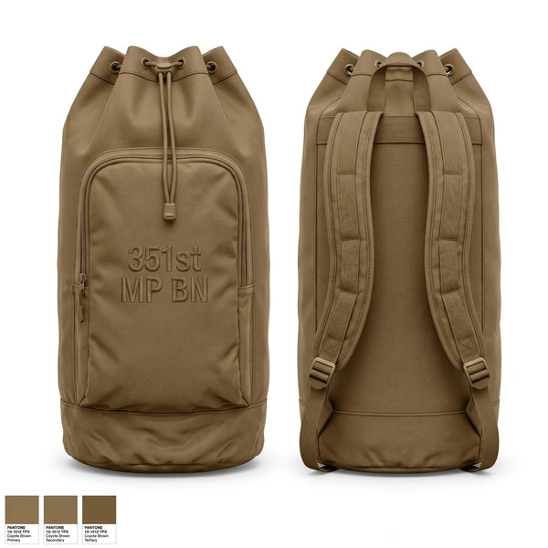 Gear Bag, 351st MP BN, Army, Teamtime, Team time, sublimation, custom sports apparel, team uniforms, spirit wear, spiritwear, sports uniforms, custom shirts, team store, custom team store, fundraiser sports, apparel fundraiser