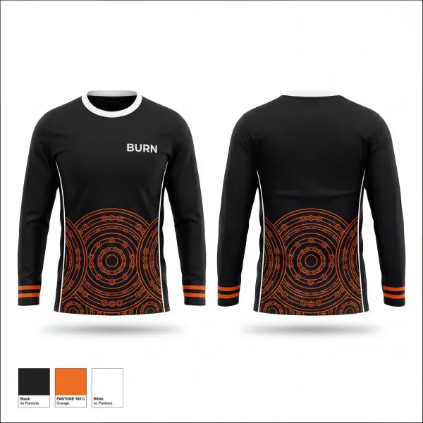 Long Sleeve Performance Shirt, BURN, Spirit Store, Teamtime, Team time, sublimation, custom sports apparel, team uniforms, spirit wear, spiritwear, sports uniforms, custom shirts, team store, custom team store, fundraiser sports, apparel fundraiser