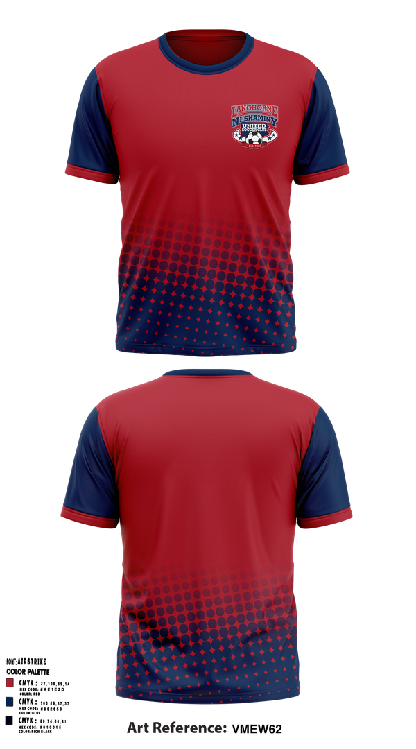 Short Sleeve Performance Shirt, Langhorne Neshaminy United Soccer Club, Men's Soccer, Teamtime, Team time, sublimation, custom sports apparel, team uniforms, spirit wear, spiritwear, sports uniforms, custom shirts, team store, custom team store, fundraiser sports, apparel fundraiser