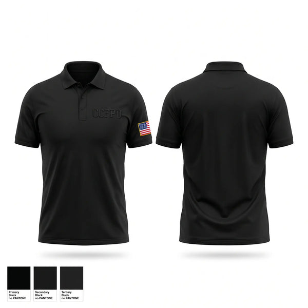 Short Sleeve Performance Polo, CCFPD, Fire Department, Teamtime, Team time, sublimation, custom sports apparel, team uniforms, spirit wear, spiritwear, sports uniforms, custom shirts, team store, custom team store, fundraiser sports, apparel fundraiser