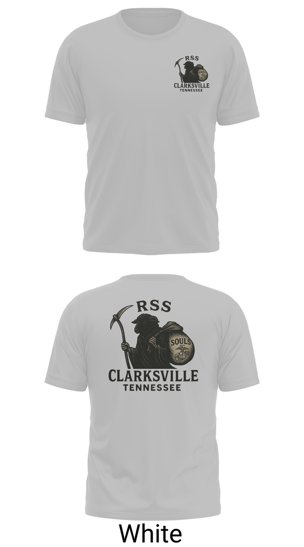Old School Cotton Feel Shirt, RSS CLARKSVILLE, Marines, Teamtime, Team time, sublimation, custom sports apparel, team uniforms, spirit wear, spiritwear, sports uniforms, custom shirts, team store, custom team store, fundraiser sports, apparel fundraiser