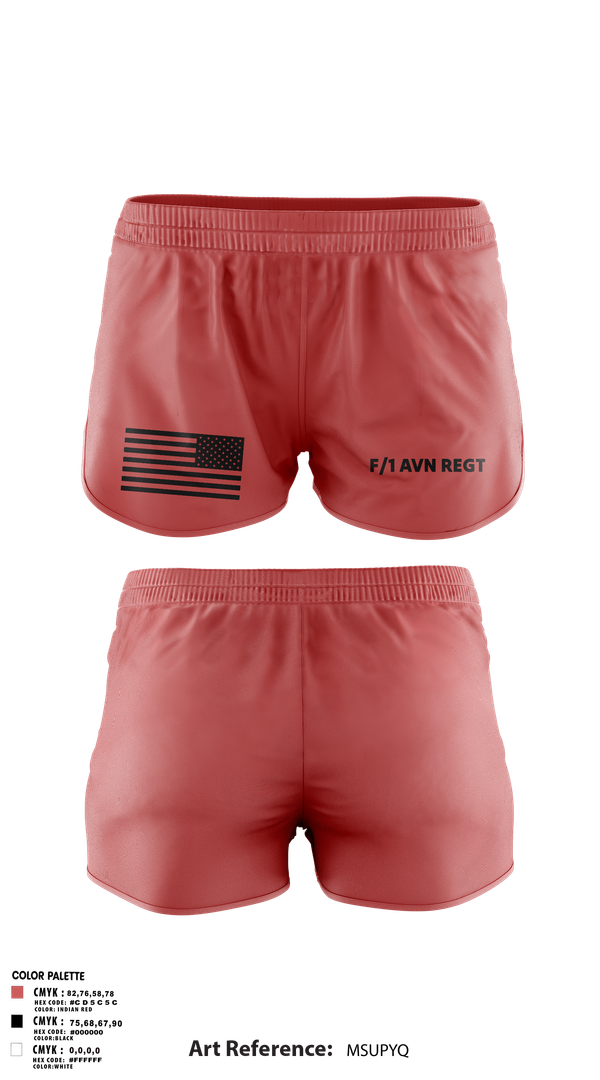 Ranger Panties, F/1 AVN REGT, , Teamtime, Team time, sublimation, custom sports apparel, team uniforms, spirit wear, spiritwear, sports uniforms, custom shirts, team store, custom team store, fundraiser sports, apparel fundraiser