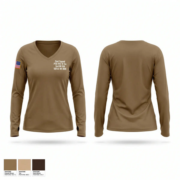 Old School Cotton Feel Shirt, 2nd Squad, PED PLT, B Co, 3rd MI BN, 501st MI BDE, Army, Teamtime, Team time, sublimation, custom sports apparel, team uniforms, spirit wear, spiritwear, sports uniforms, custom shirts, team store, custom team store, fundraiser sports, apparel fundraiser