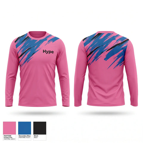Long Sleeve Performance Shirt, Hype, Softball, Teamtime, Team time, sublimation, custom sports apparel, team uniforms, spirit wear, spiritwear, sports uniforms, custom shirts, team store, custom team store, fundraiser sports, apparel fundraiser