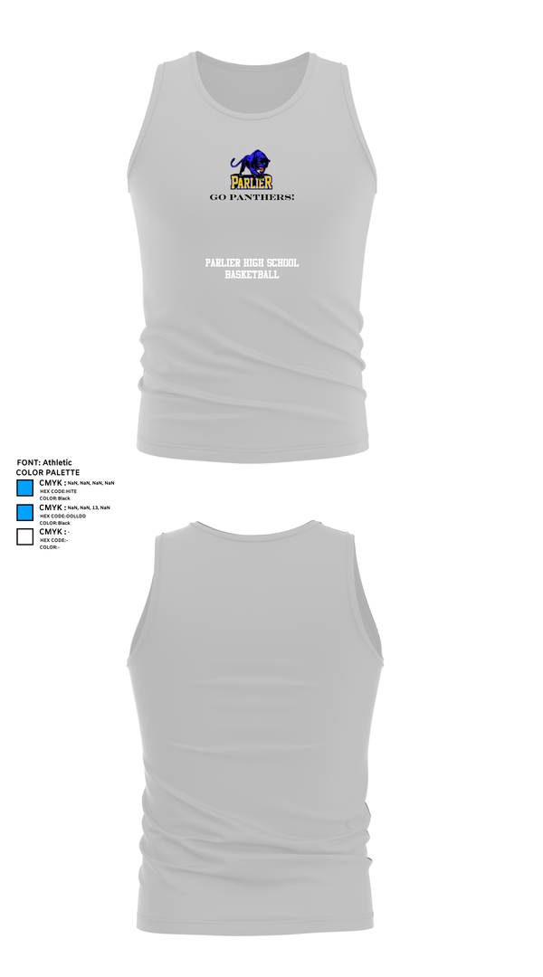 Tank Top, Parlier High School Basketball, Men's Basketball, Teamtime, Team time, sublimation, custom sports apparel, team uniforms, spirit wear, spiritwear, sports uniforms, custom shirts, team store, custom team store, fundraiser sports, apparel fundraiser